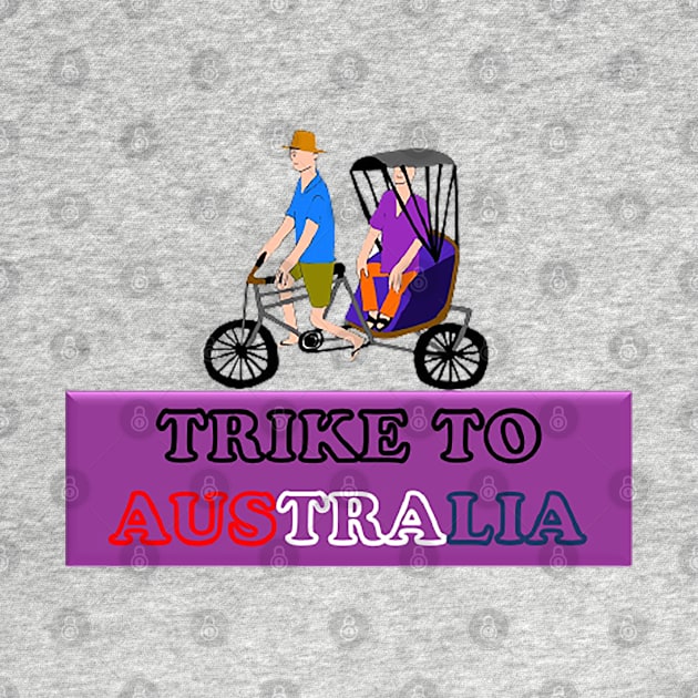 Trike Australia - Three - Wheeled Cycle by drawkwardly